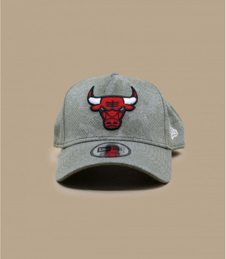 Casquette Enginneered Plus Bulls Aframe olive New Era